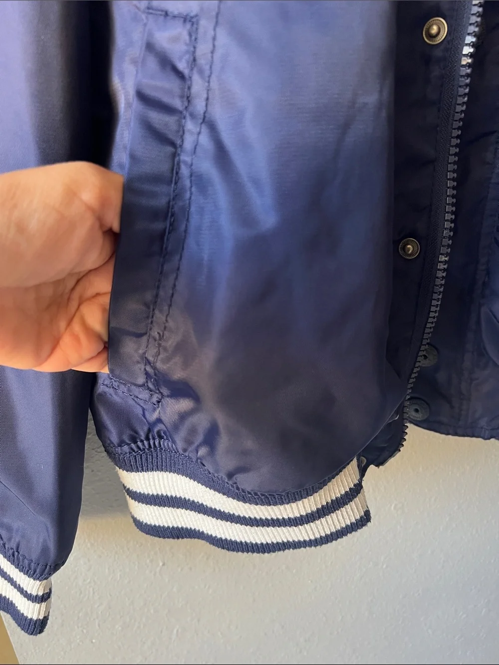 Classic Stadium Navy Bomber Jacket